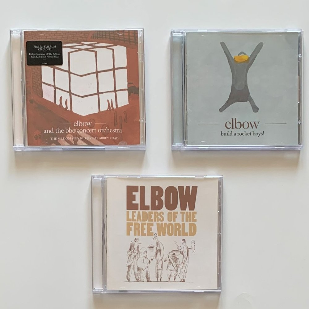 Elbow - Leaders of the Free World, Build a Rocket Boys! CD + Abbey Road LIVE DVD